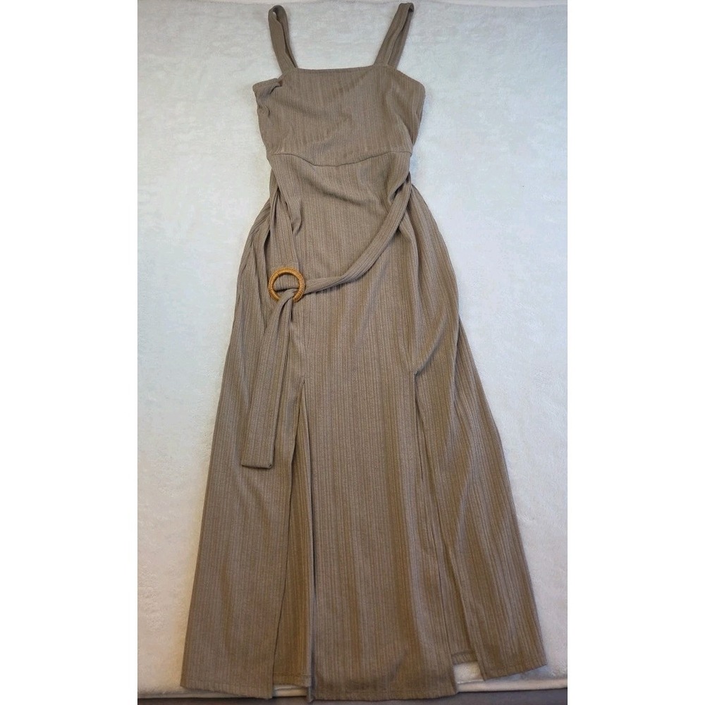 Very j dress Women's Size S w Belt Brown